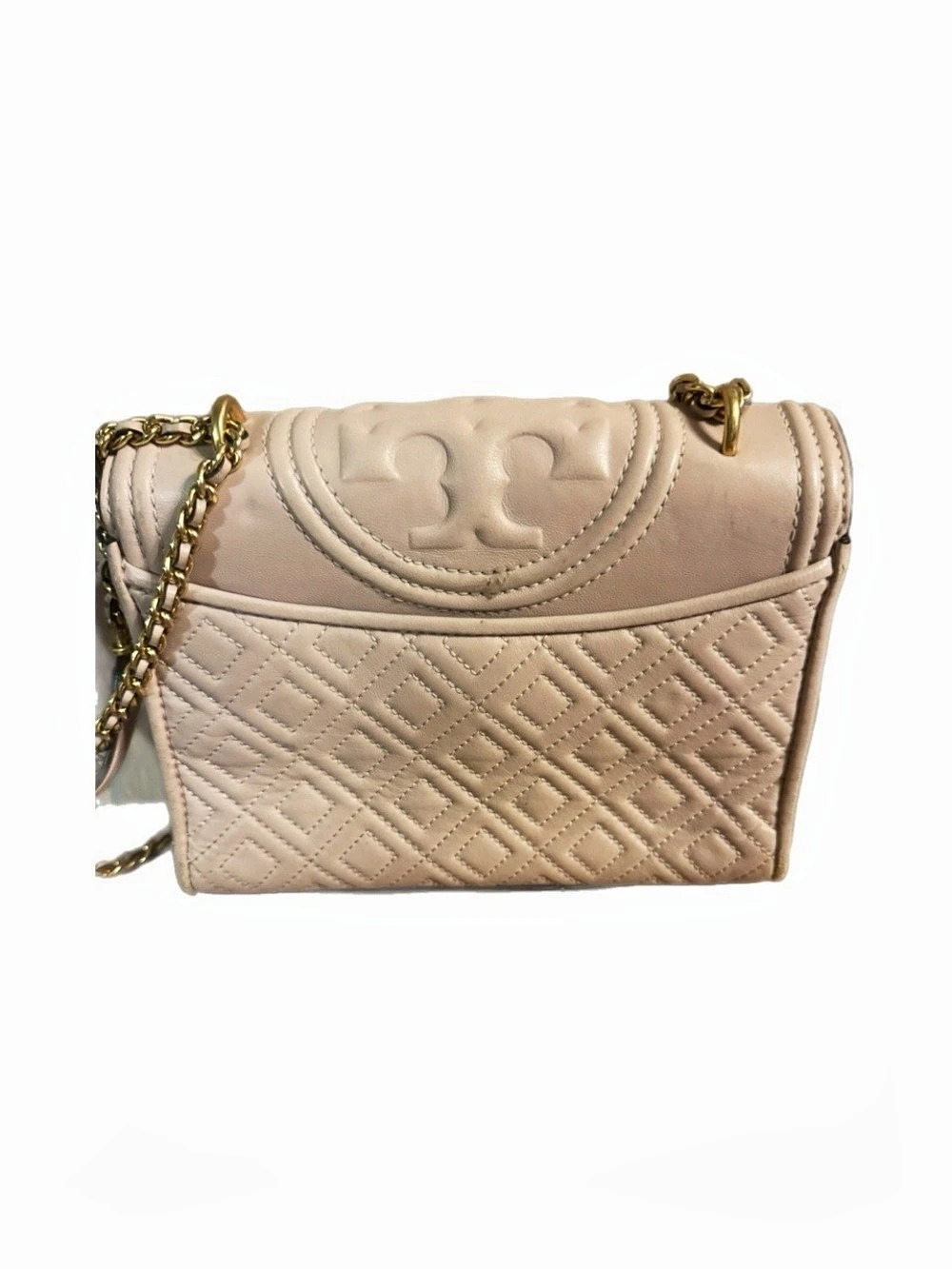 Tory Burch Fleming Small Convertible Shoulder Bag Pink